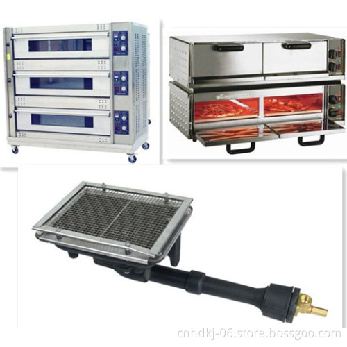 Infrared catalytic pita bread oven ceramic tile gas burner